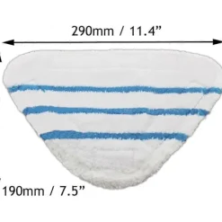 BEBETTER Ångtvättar-Förpackning med 6 tvättbara dynor för Beldray 5-i-1 och 9-i-1 ångtvättar.