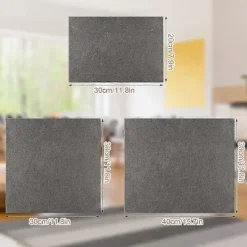 Svampar & Dukar-Förtjockad Magisk Rengöringsduk, Mikrofiber Glasrengöringsdukar, Återanvändbara Rengöringsdukar U 20 x 30 cm