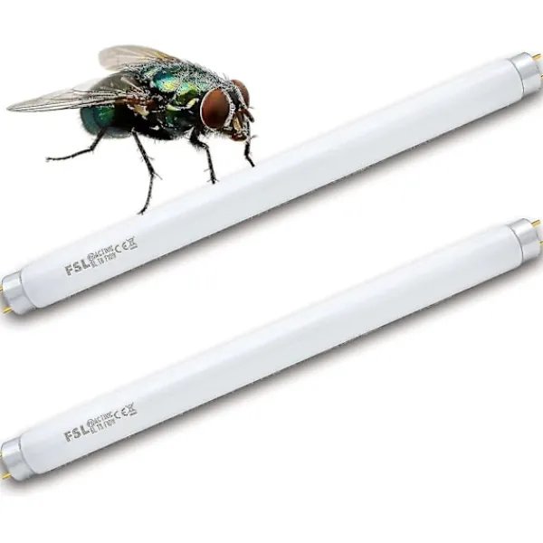 Skadedjur & Insekter-Fsl T8 F10w Bl Ersättningslampa - UV-rör För Mygg-/Insektsdödarlampa (2-pack)