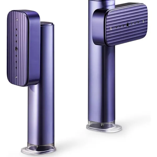 Ångtvättar-G5 Klädångare, Professionell 2 i 1 Ångare för Kläder och Strykjärn, Endast 0,75 kg Lätt, 1200 W 10 Minuters Kontinuerlig Ånga för Resor och Hem, lila | Fyndiq