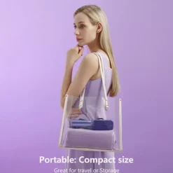 Ångtvättar-G5 Klädångare, Professionell 2 i 1 Ångare för Kläder och Strykjärn, Endast 0,75 kg Lätt, 1200 W 10 Minuters Kontinuerlig Ånga för Resor och Hem, lila | Fyndiq