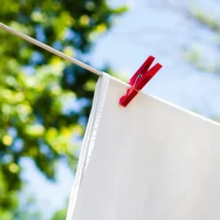 Tvättillbehör-g Line Rep Tvättlina Utomhus Klädstreck Utomhus Fleranvändningsbar Flätad Bomull Mjukt Rep för Trädgård, Konst och Hantverk | 4mm (20M) 20M