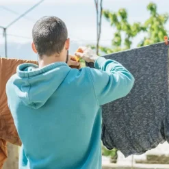 Tvättillbehör-g Line Rep Tvättlina Utomhus Klädstreck Utomhus Fleranvändningsbar Flätad Bomull Mjukt Rep för Trädgård, Konst och Hantverk | 4mm (20M) 20M