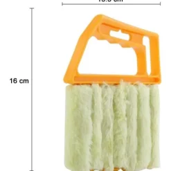 unbranded Fönsterrengöring-Galaxy Persiennrengöringsmedel, 2 st Shutter Duster, persiennborste, lämplig för rengöring av luckor