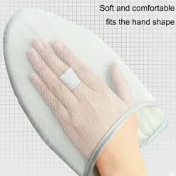 Jettbuying Strykjärn-Garment Steamer strykhandske Anti Steam Mitt med Finger Loop 1PC