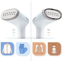 B2X Ångtvättar-Garment Steamer 1500W – Handhållen Rynkborttagare för tyg