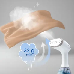 B2X Ångtvättar-Garment Steamer 1500W – Handhållen Rynkborttagare för tyg