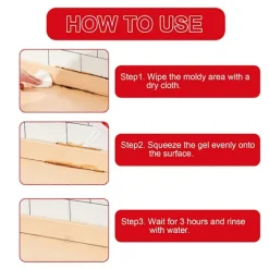 Skadedjur & Insekter-Gel för mögeltvätt