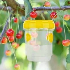 Skadedjur & Insekter-Geting- och bålgetingsfälla utomhus, utomhus getingfälla, bålgetingsfällsats för inomhusflaska, myggfälla, 4 st