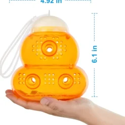 Skadedjur & Insekter-Getingfälla / Hängande getingfälla (2-pack) Orange Piège - Naturlig och ekologisk getinglösning