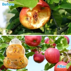 Skadedjur & Insekter-Getingfälla / Hängande getingfälla (2-pack) Orange Piège - Naturlig och ekologisk getinglösning