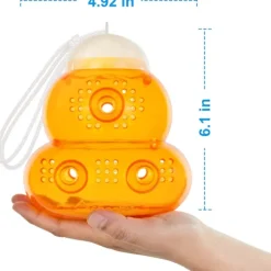 Skadedjur & Insekter-Getingfälla / Hängande getingfälla (2-pack) Orange Piège - Naturlig och ekologisk getinglösning