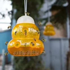 Skadedjur & Insekter-Getingfälla / Hängande getingfälla (2-pack) Orange Piège - Naturlig och ekologisk getinglösning