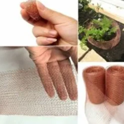 Het rea Skadedjur & Insekter-Glad-Kopparnät, högkvalitativt gnagarsäkert kopparnät, stickat kopparnät för skadedjursbekämpning i hem och trädgård, mot gnagare