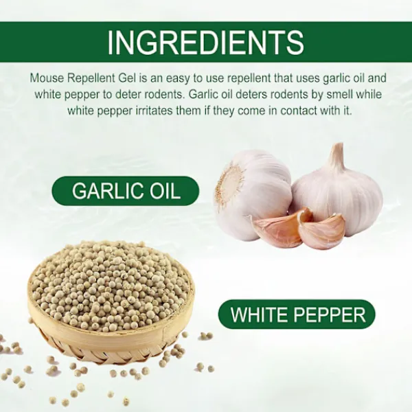 Skadedjur & Insekter-Gnagareavvisande medel för inomhus & utomhus, Musavvisande medel, Möss och råttor, Naturligt gnagareavvisande medel Utomhus gnagareavvisande medel