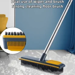 Städmoppar-Golvborste med långt skaft, ett multifunktionellt rengöringsverktyg lämpligt för rengöring av springor och svåråtkomliga områden. Section II Rod 74.5 | Fyndiq