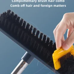 Städmoppar-Golvborste med långt skaft, ett multifunktionellt rengöringsverktyg lämpligt för rengöring av springor och svåråtkomliga områden. Section II Rod 74.5 | Fyndiq