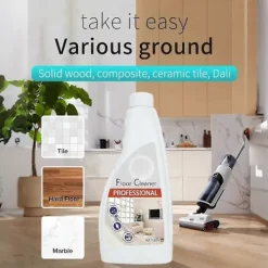 D Rengöringsmedel-Golvrengöring För Alla Robotammsugare och Moppar, Flytane Golvrengöringsmeel Kompatibelt me Roborock & Omo Joint, S8 Pro Ultra/s8/s8+/q5/q7 Serien | Fyniq