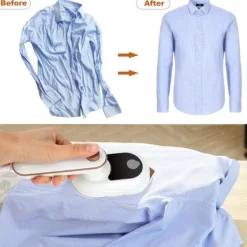 Blue dream Ångtvättar-(Grön) Bärbar Liten Resjärn, Mini Resjärn, Bärbar Ångstrykjärn, Mini Strykjärn, Resjärn, Hem Affärs Resjärn