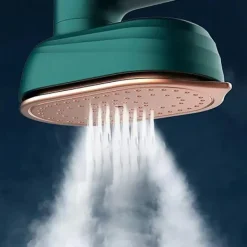 Archipelago Strykjärn-(grön) Mini Vikbar Hängande Strykjärn Våt och Torr Elektrisk Ångstrykjärn Handhållen Klädstrykningsmaskin 50ML 33W kompatibel Hemresa