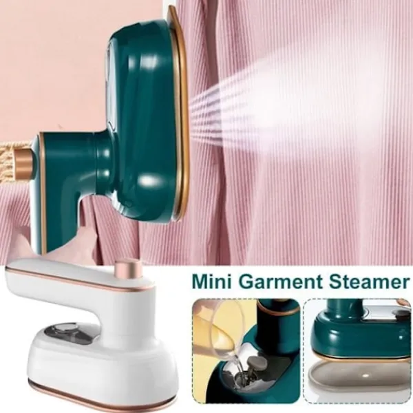 Generic Ångtvättar-(Grön) Portabelt Ångstrykjärn - QINGQUE - Mini Strykmaskin - 33W - 50ml - Halkfri
