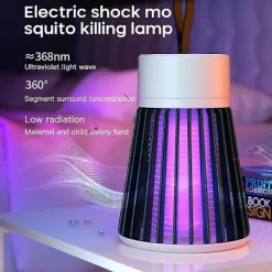 FJORD Skadedjur & Insekter-(Grön USB-ström) Elektronisk myggdödarlampa Bärbar strålningsfri USB-uppladdningsbar