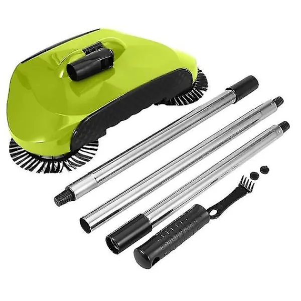 Städmaskiner-Handdriven Sopmaskin Kvast Sopskyffel Set