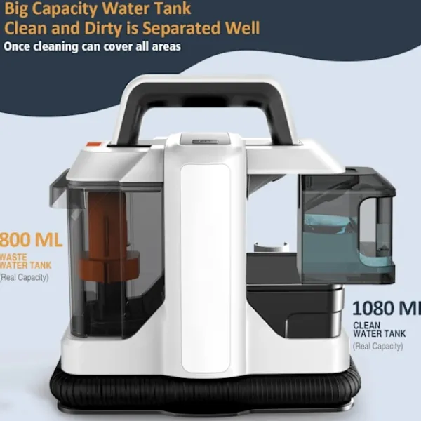 Städmaskiner-Handhållen Mattrengöring 750W Spot Cleaner