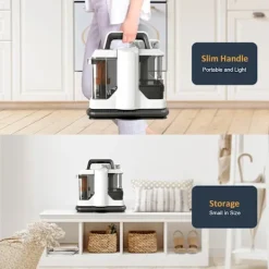 Städmaskiner-Handhållen Mattrengöring 750W Spot Cleaner