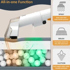 Städmaskiner-Handhållen Mattrengöring 750W Spot Cleaner