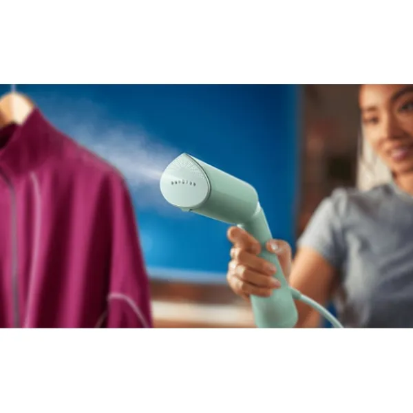 PHILIPS Ångtvättar-Handhållen ångkokare - - STH5010/70 - 1300 W - Vertikal ångning - Kontinuerligt ångflöde - Sladd: 2,5 m -