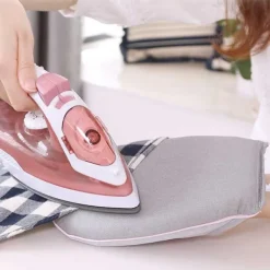 LBSS Strykjärn-Handhållen strykbräda med fingerbåge Värmebeständig Anti-scald ångande strykjärn Mitt