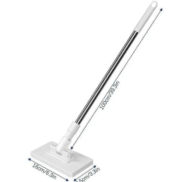 Städmoppar-Handsfree Minimopp för Klädbyte med Engångsvåtservetter och 4 Återanvändbara Dukar