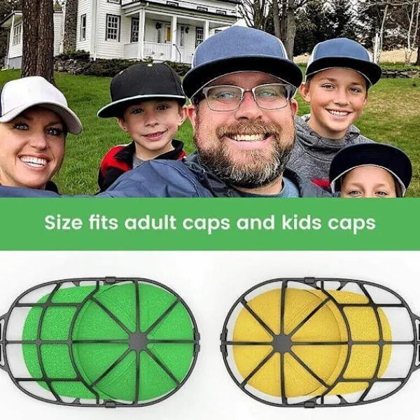 Estone Tvättillbehör-Hattvättare Basebollkeps Rengörare Keps Tvättbur Hållare Ram