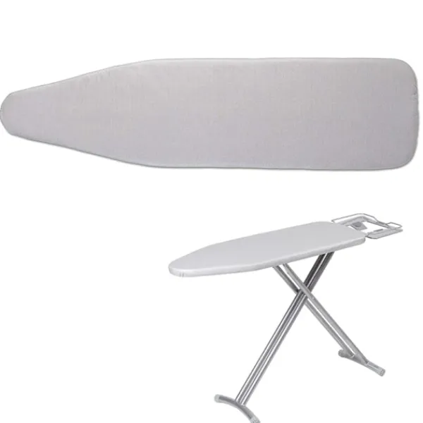 HEET Strykjärn-Hem Universal Silverbelagd Vadderad Strykbrädeskydd Hea Small