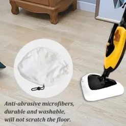 Hot 2025 Städmoppar-Heta st. Ersättningsdukar för ångmopp H2O X5, tvättbara