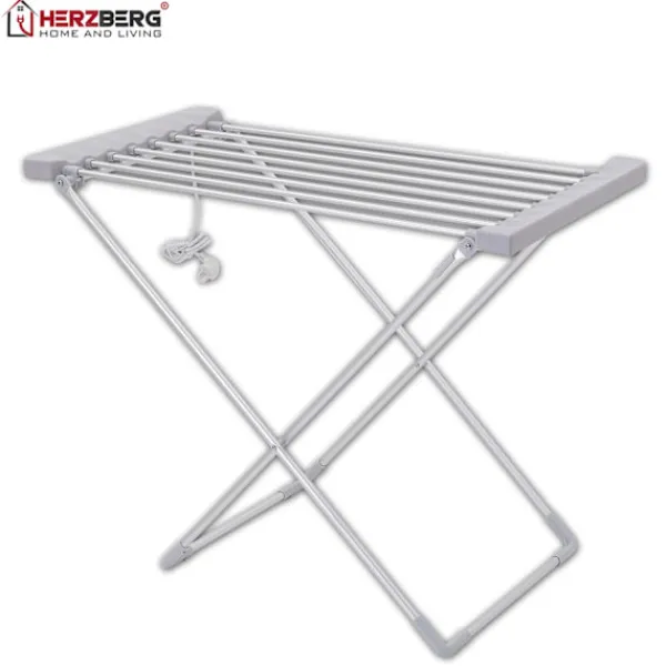 Herzberg Home & Living Tvättillbehör-Hezberg HG-8070: Elektrisk torkställning