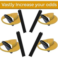 Skadedjur & Insekter-Högkvalitativ råttfälla vattenrutschkana hinklock råttfälla Flip N Slide hinkfångare avtagbar -XY9-