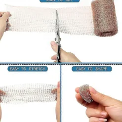 Skadedjur & Insekter-Högkvalitativt gnagarnät, 100% koppar mot sniglar, möss, råttor, fåglar, nematoder, Ferramol, stickat kopparnät