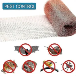 Skadedjur & Insekter-Högkvalitativt gnagarnät, 100% koppar mot sniglar, möss, råttor, fåglar, nematoder, Ferramol, stickat kopparnät