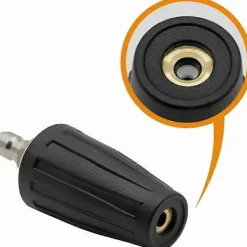 CL Högtryckstvättar-Högtrycks roterande munstycke, 3600 PSI turbo roterande munstycksspetsar, 1/4 snabbkopplings roterande högtryckstvättmunstycken för l