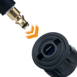 Rosfix Högtryckstvättar-Högtrycksslangförlängning 10M QC – Nylonförstärkt | 200 Bar | Kompatibel med Stihl, Nilfisk, Gerni