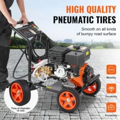 DUOKU Högtryckstvättar-Högtryckstvätt - - G250A - 4400 PSI - 15 L/min - Kopparpump