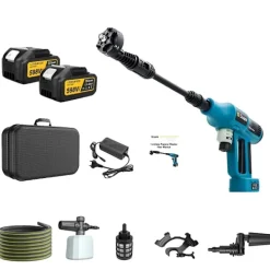 OEM Högtryckstvättar-Högtryckstvättspistol, 250 BAR tryck, 7L/min vattenflöde,2 Batteri 1 Kontakt