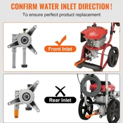 DUOKU Högtryckstvättar-Högtryckstvättspump - - QXB-2 - 3100 PSI - Ersättningskit - 5 Munstycken