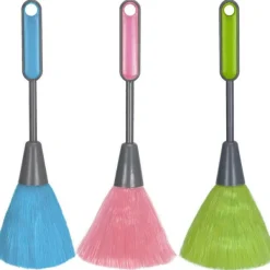 Dammsugare & Tillbehör-/HH/ 3-pack fluffiga mikrofiber känsliga köksdammar laptop tangentbord borste rengöringsverktyg mini dammvippa (blå, grön, röd)