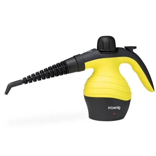 HKOENIG Ångtvättar-handhållen ångtvätt - 4,2 bar max - Kapacitet 300 ml - Gul gult och svart