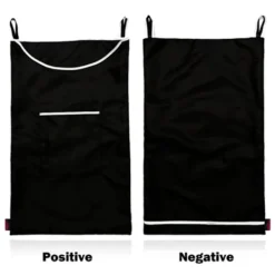 Xuigort Tvättillbehör-Hållbar Oxford Bag Tvättkorg Väska, Över Dörren Tygväska med Krokar, för Badrum, Förvaring, Vägg, Garderob, 75x50cm