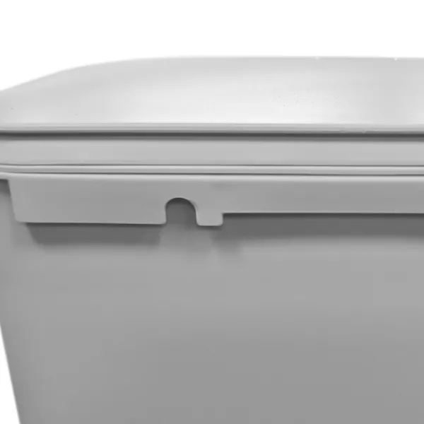 Northix Soptunnor-Hängande köksavfallsbehållare, 9 l, gångjärnsförsett lock