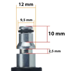 Rosfix Högtryckstvättar-Hogtrycksslang 15M Quick Connect – Nylonforstarkt | Max 200 Bar | Kompatibel med AR Blue Clean, Michelin, Stanley